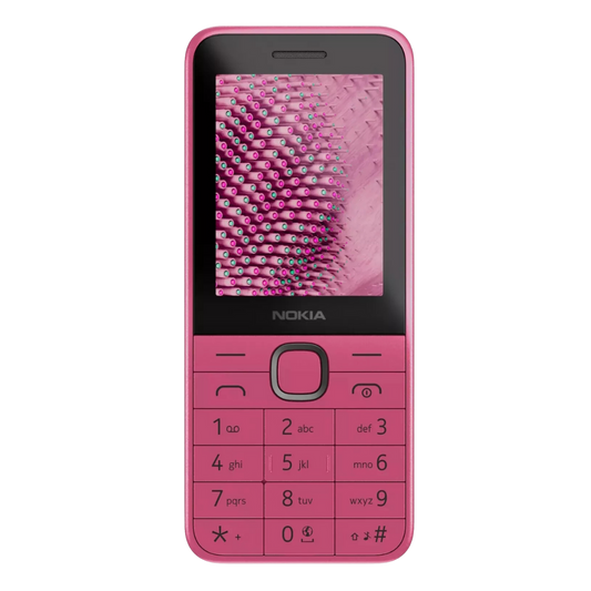 Nokia 225 4G Pink ( 2024, Unlocked, Dual Sim) Mobile Featurephone