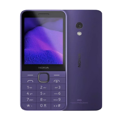 Nokia 235 4G Purple (2024, Unlocked, Dual Sim) Mobile Featurephone