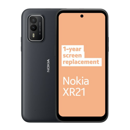 Nokia XR21 - 128GB - Midnight Black (Unlocked) (Dual SIM) 
