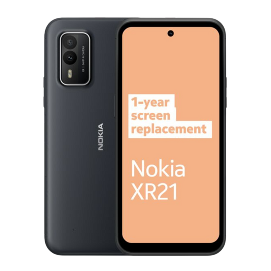 Nokia XR21 - 128GB - Midnight Black (Unlocked) (Dual SIM) 