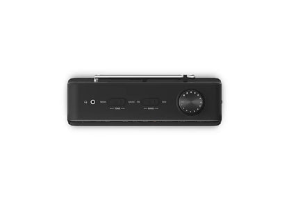 Philips 200 Series AM/FM AC/Battery Powered LED Portable Radio- Black TAR2509
