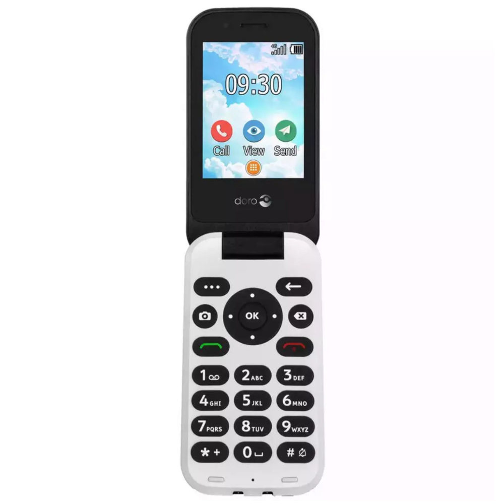 Doro 7030 4G Basic Flip Feature Phone
