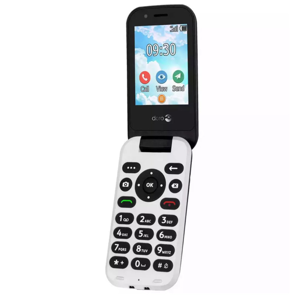 Doro 7030 4G Basic Flip Feature Phone