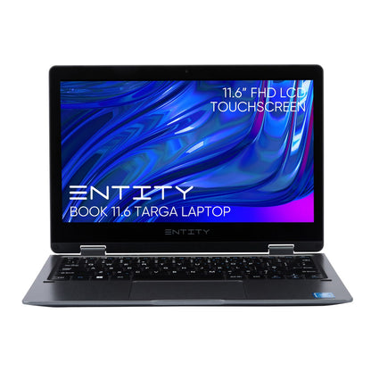Entity Book 11.6 Targa 2 in 1 Convertible Laptop and Touchscreen Tablet