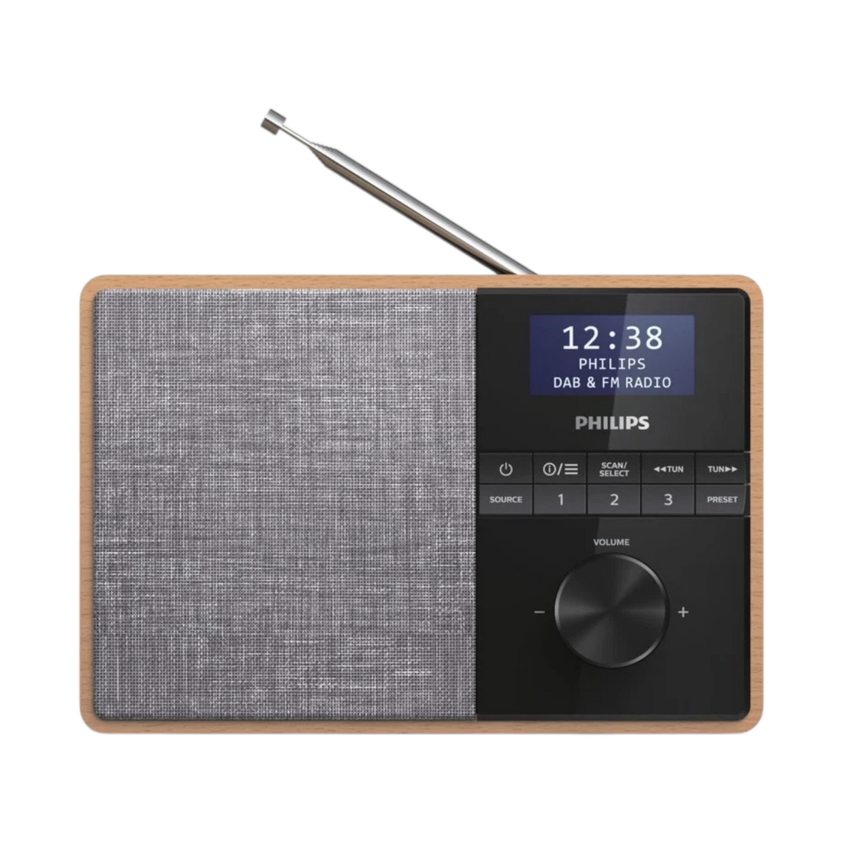 Philips TAR5505/10 FM DAB+ Bluetooth Digital Radio Portable - Renewed Pristine