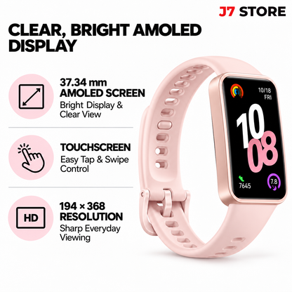 Huawei Band 10 Fitness Tracker Smart Band Black