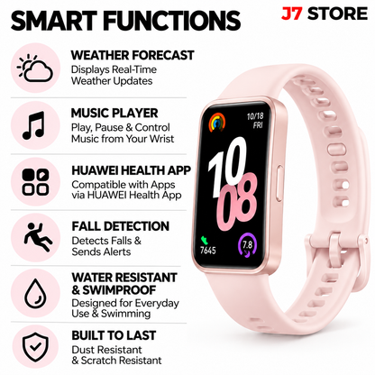 Huawei Band 10 Fitness Tracker Smart Band Black