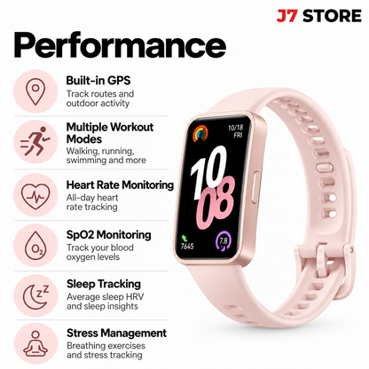Huawei Band 10 Fitness Tracker Smart Band Black