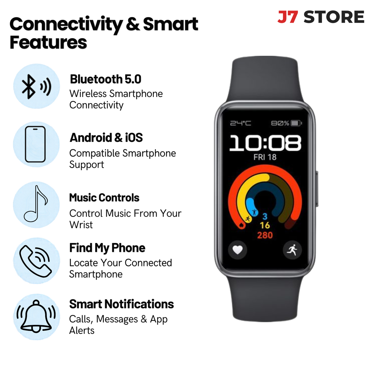 Huawei Band 9 Fitness Tracker Smart Band Black