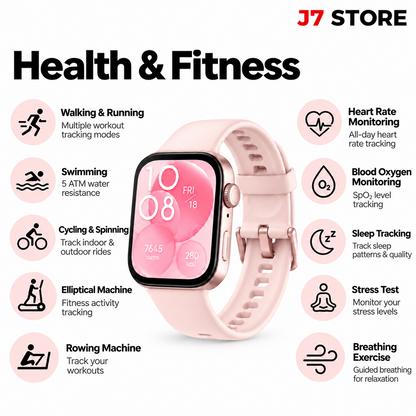 Huawei Watch Fit 3 Smartwatch Pink 41mm