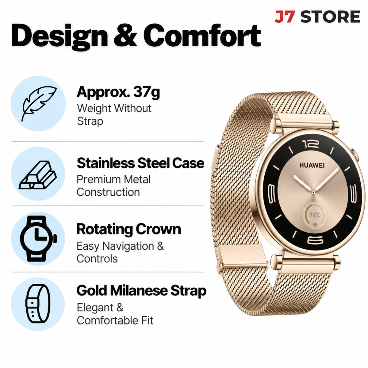 Huawei Watch GT4 Smartwatch 41mm