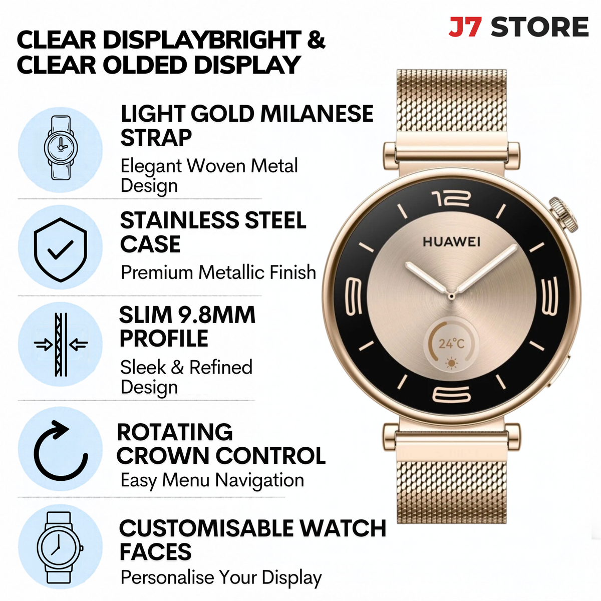 Huawei Watch GT4 Smartwatch 41mm
