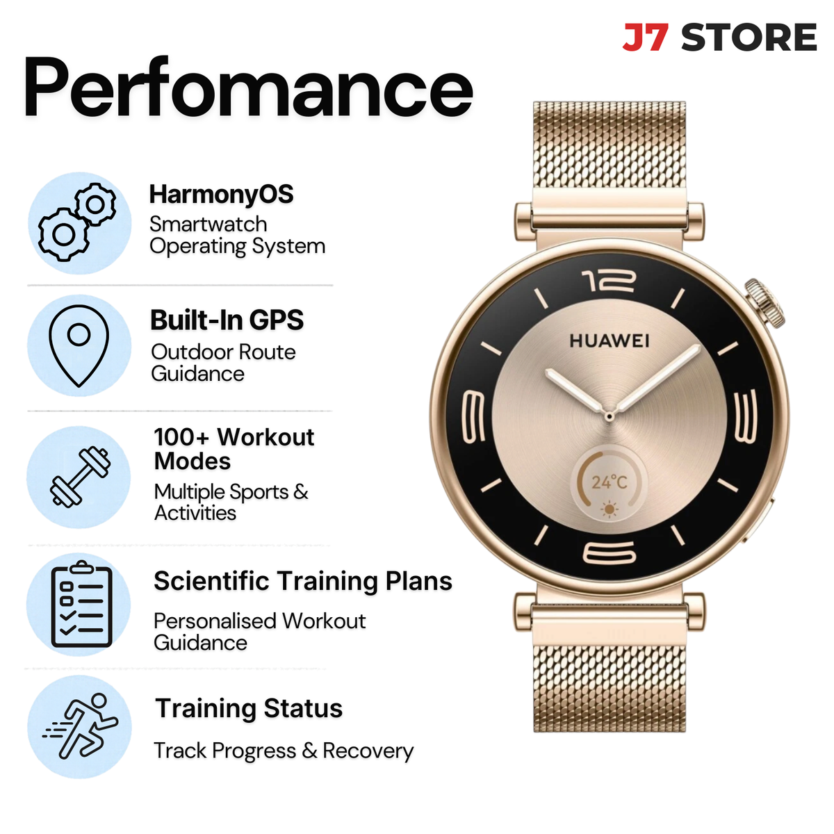 Huawei Watch GT4 Smartwatch 41mm