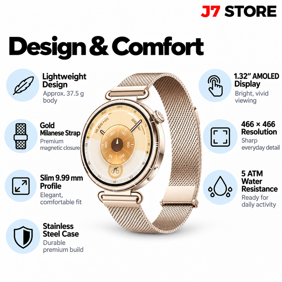 Huawei Smartwatch GT6 Gold 41mm
