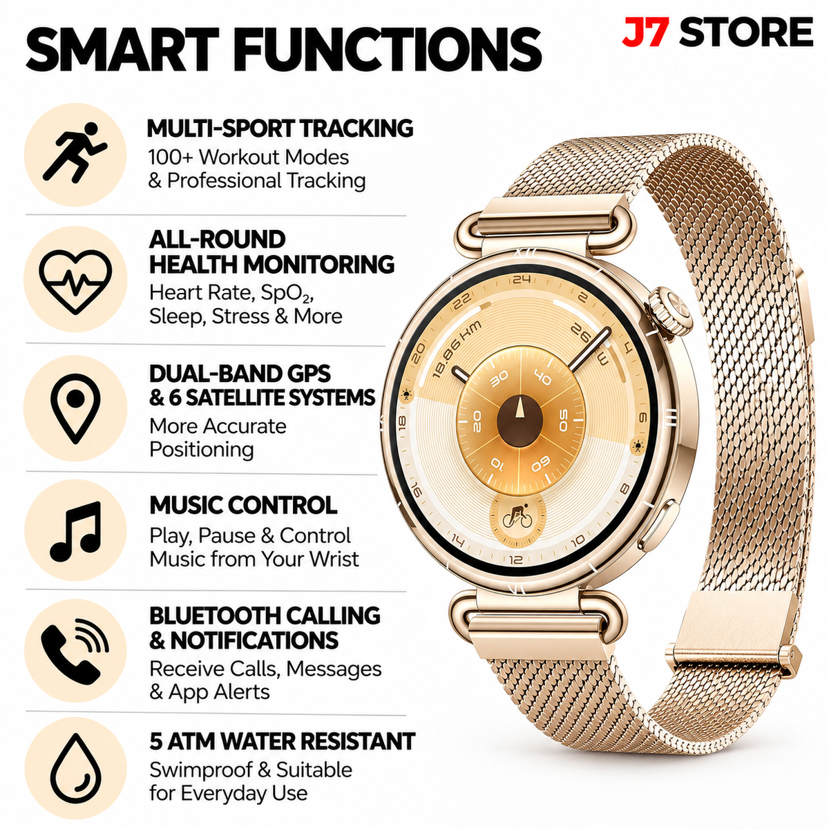 Huawei Smartwatch GT6 Gold 41mm