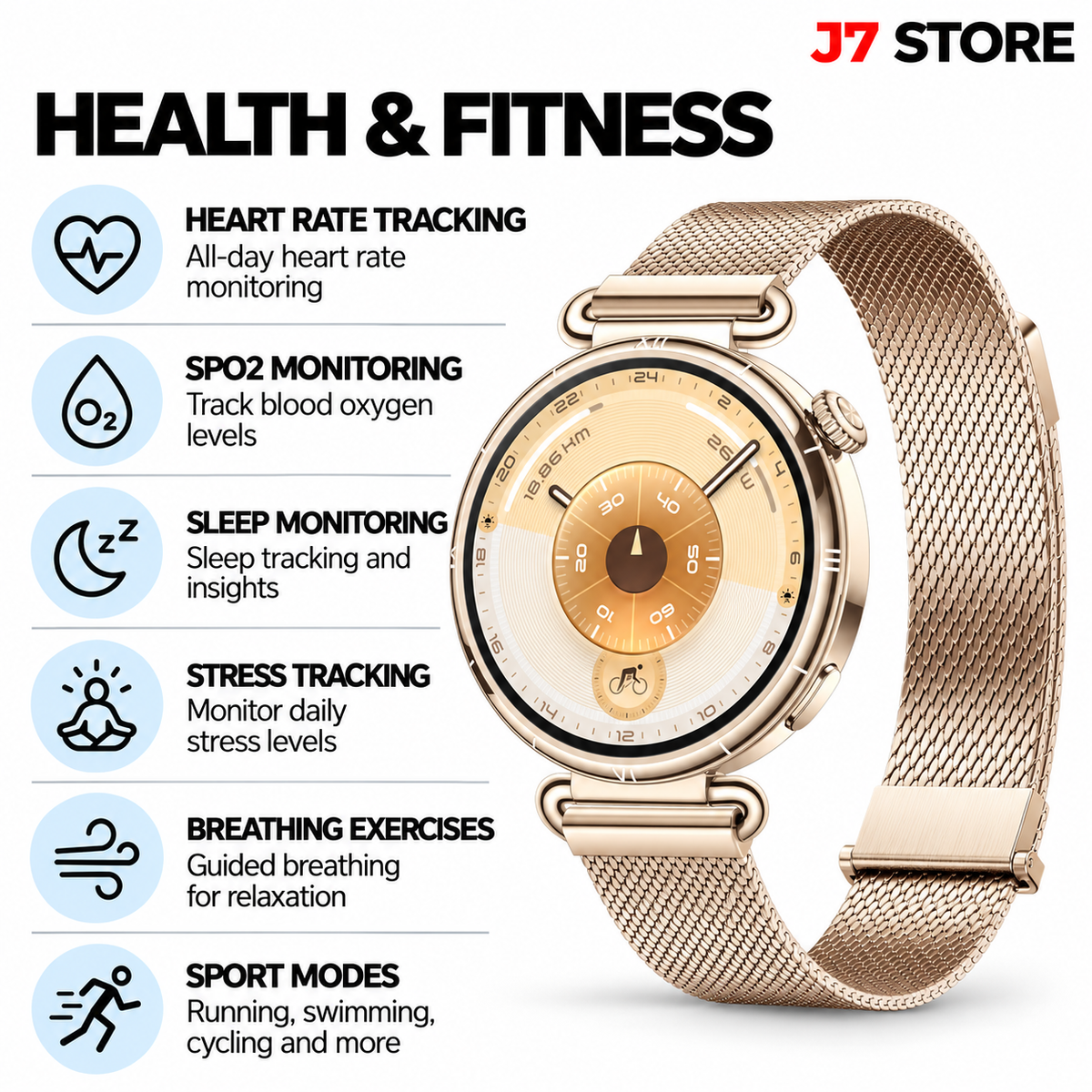 Huawei Smartwatch GT6 Gold 41mm