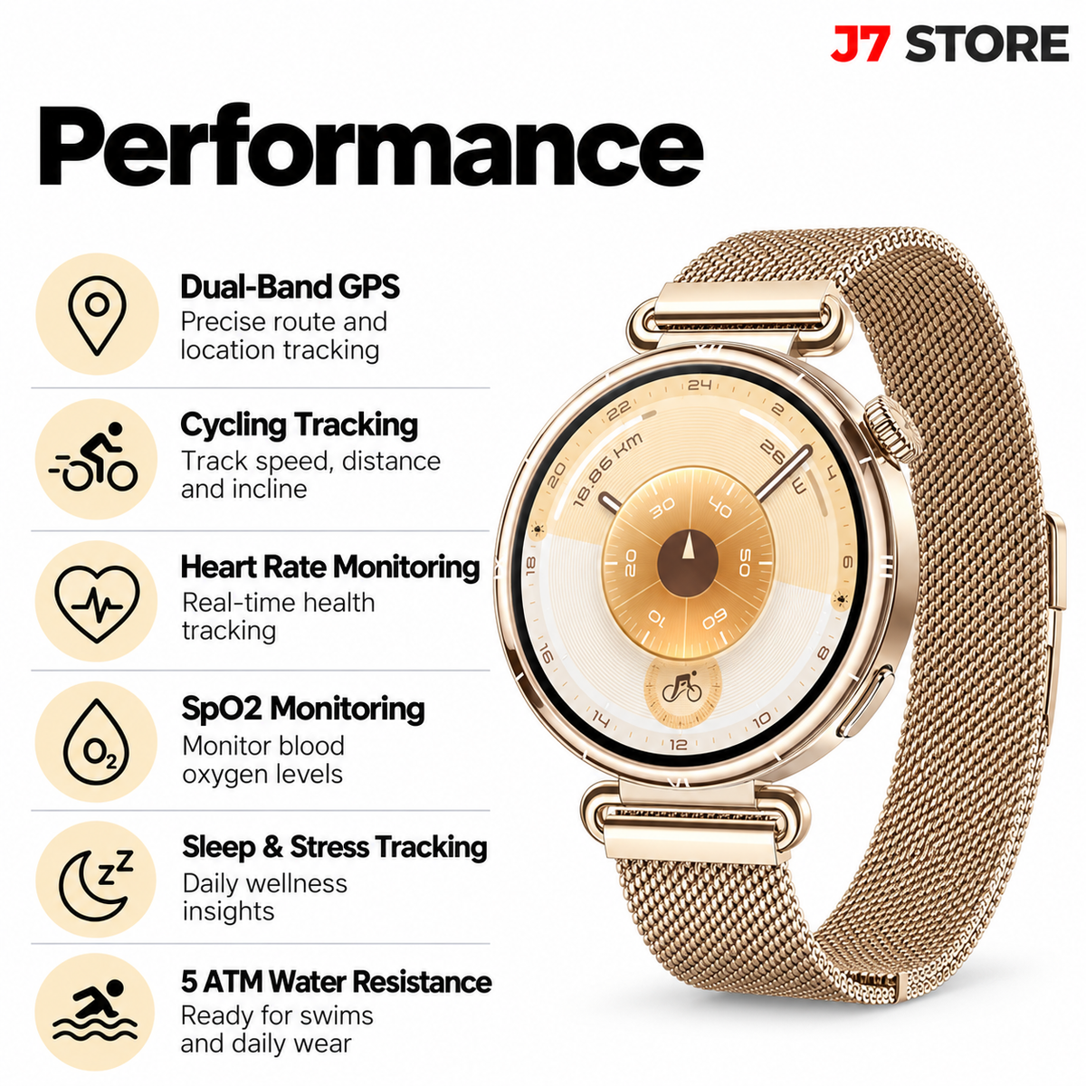Huawei Smartwatch GT6 Gold 41mm