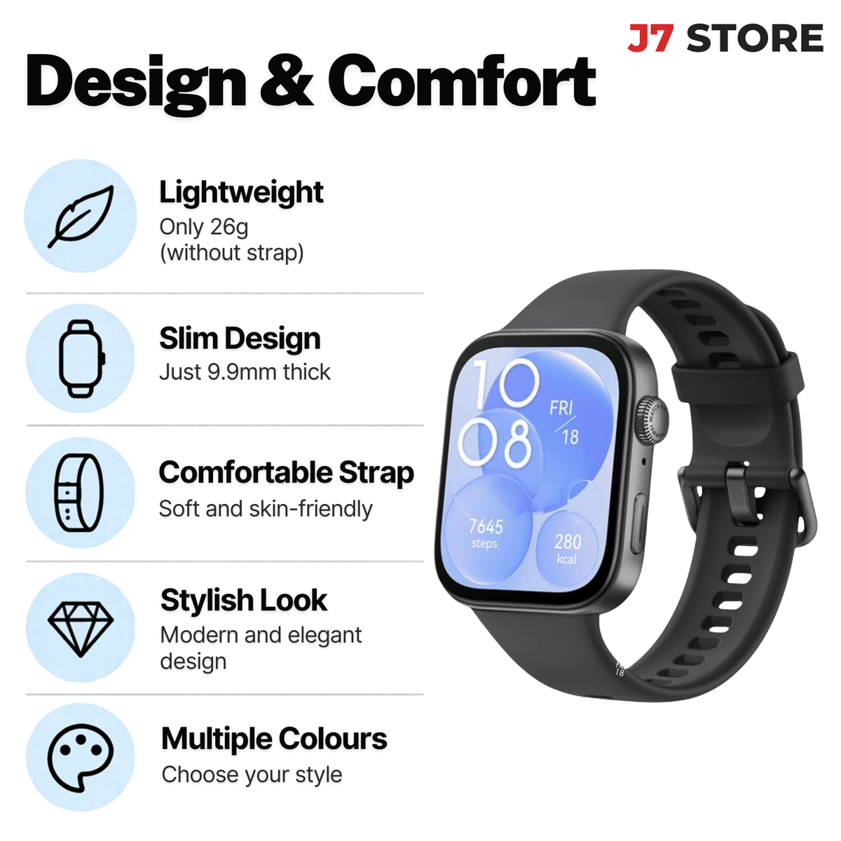 Huawei Watch FIT 3 Smartwatch 43mm