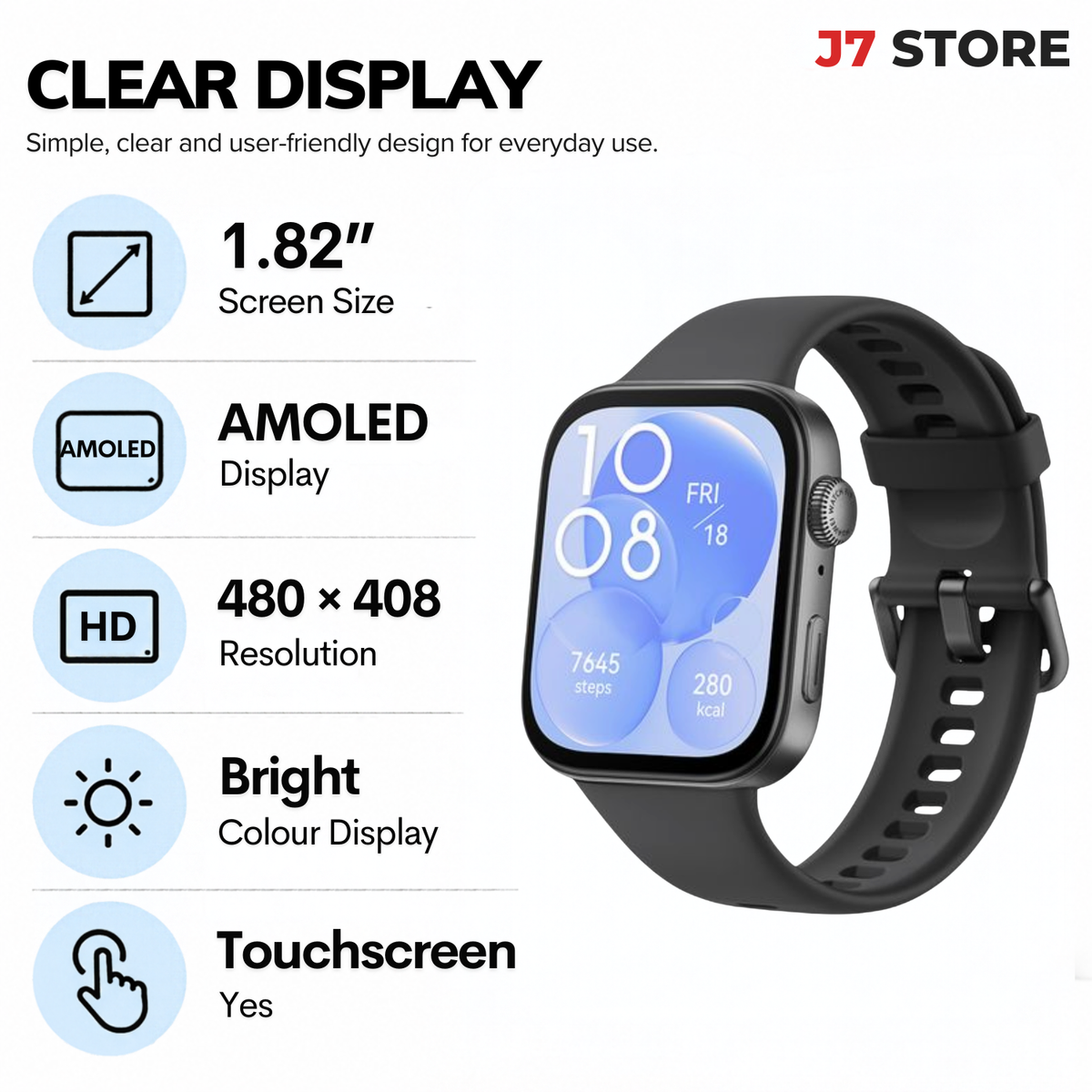 Huawei Watch FIT 3 Smartwatch 43mm