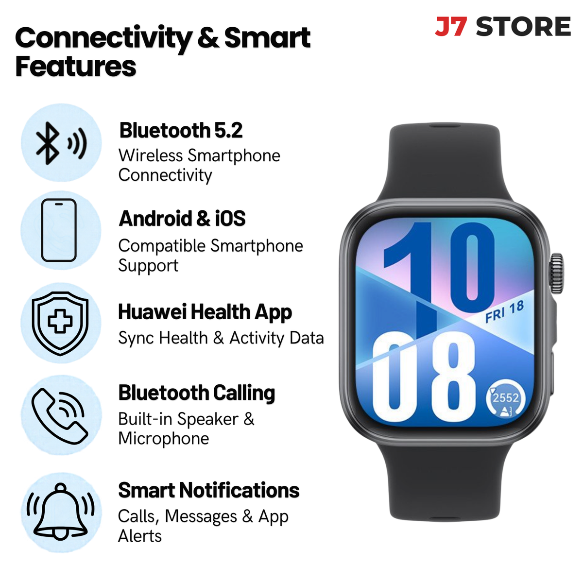 Huawei Smartwatch Fit 4 Black 43mm