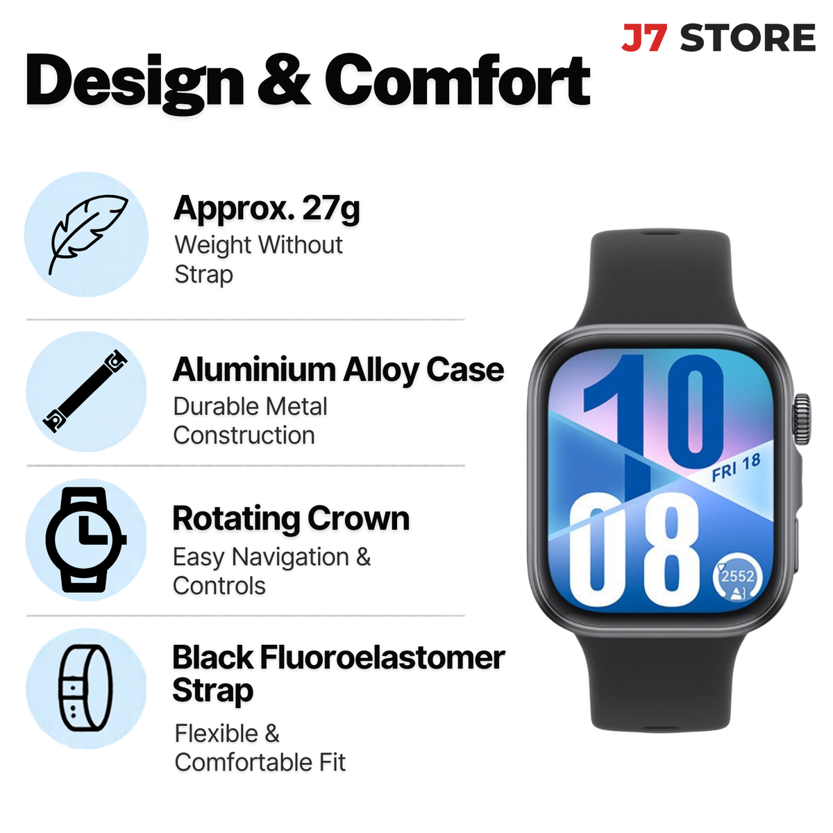 Huawei Smartwatch Fit 4 Black 43mm