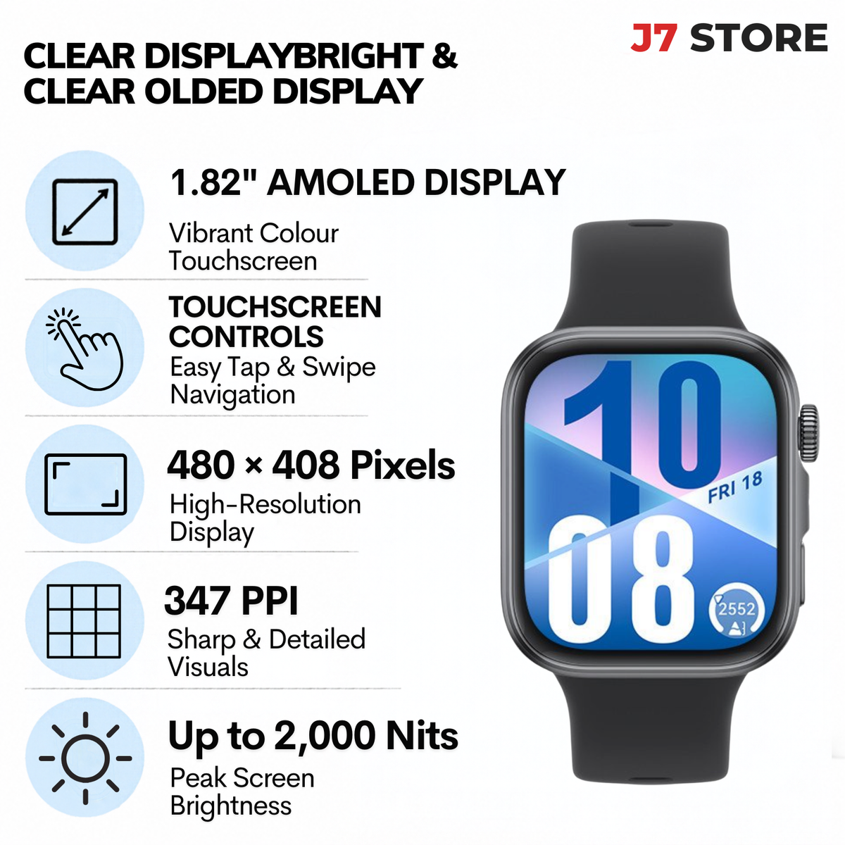 Huawei Smartwatch Fit 4 Black 43mm