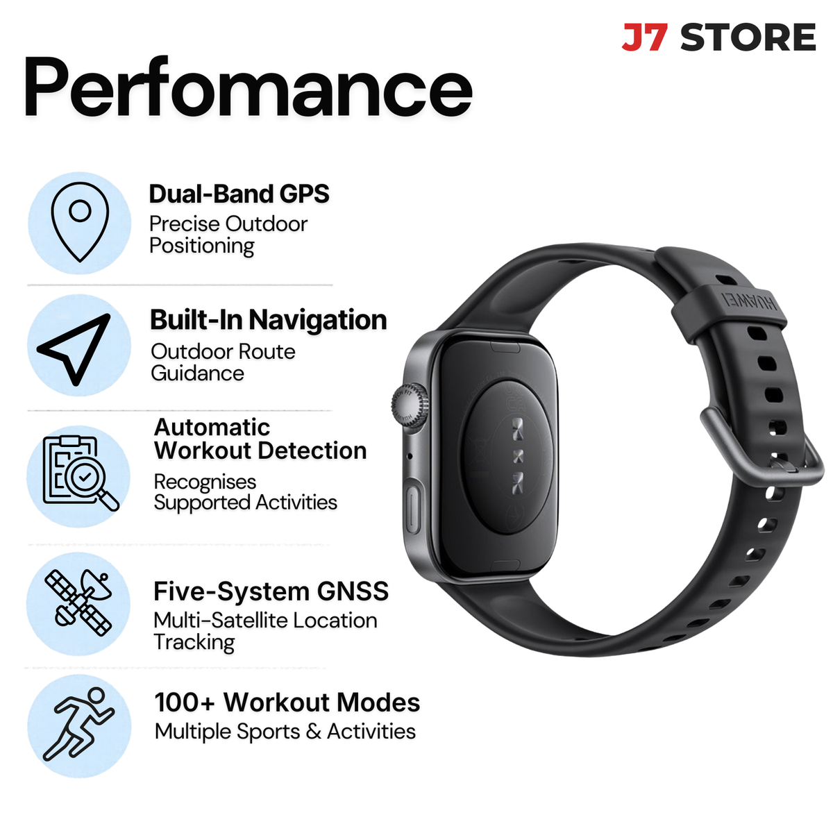 Huawei Smartwatch Fit 4 Black 43mm