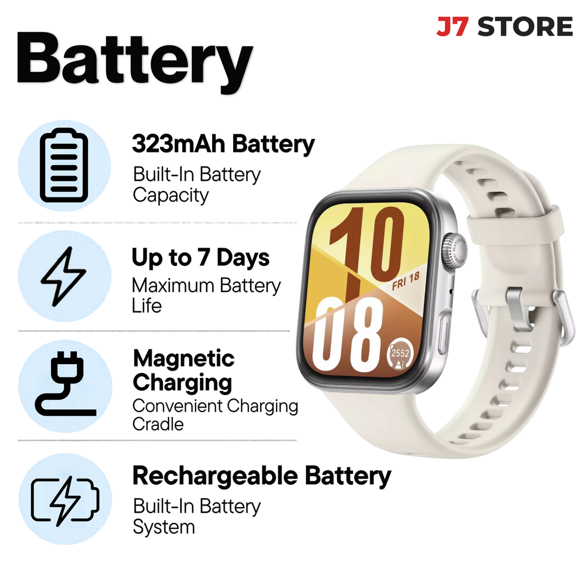 Huawei Smartwatch Fit 4 White 43mm