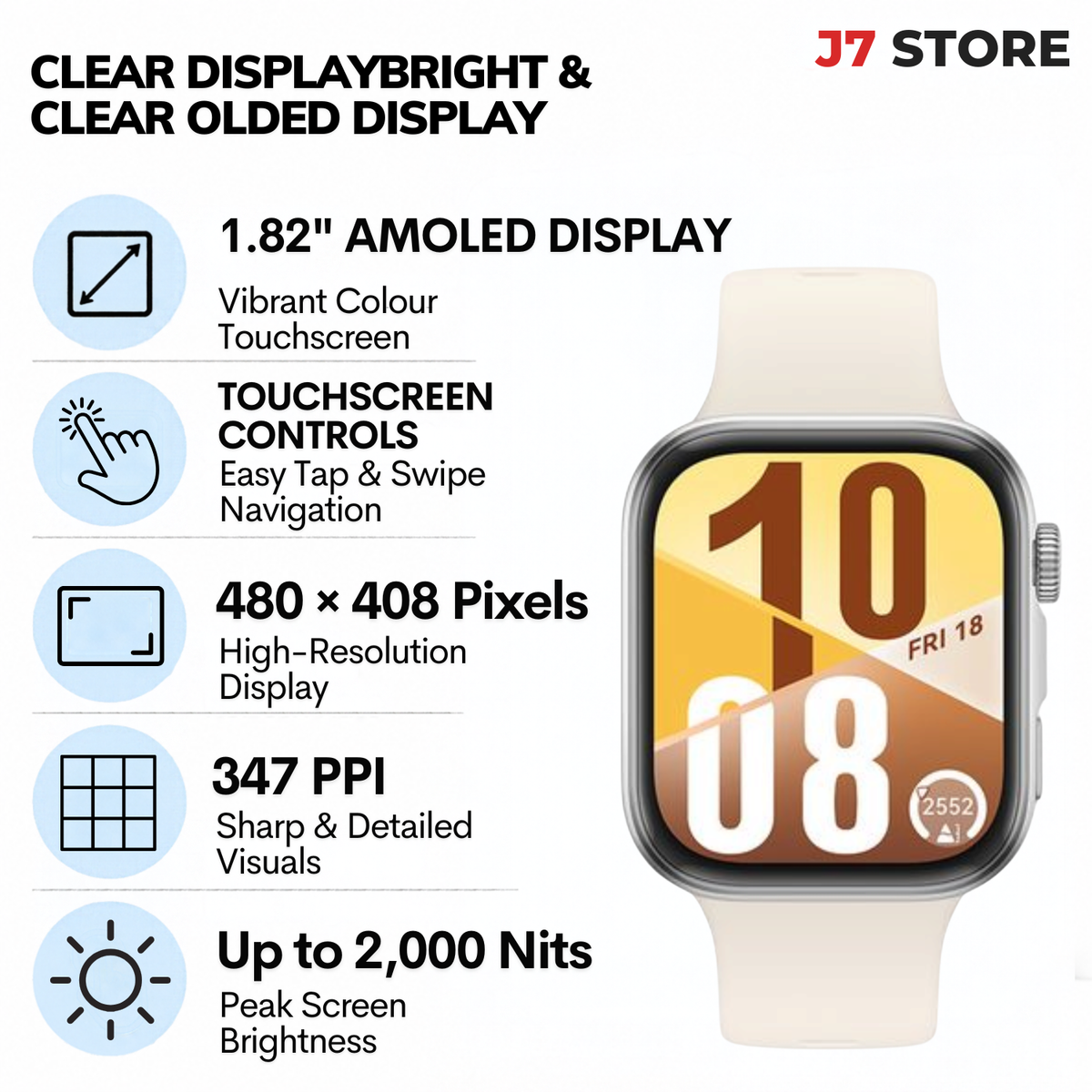 Huawei Smartwatch Fit 4 White 43mm