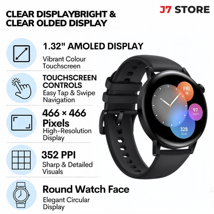 Huawei Smartwatch GT 3 Black 42mm