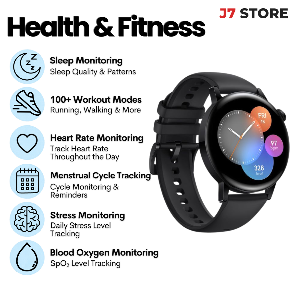 Huawei Smartwatch GT 3 Black 42mm