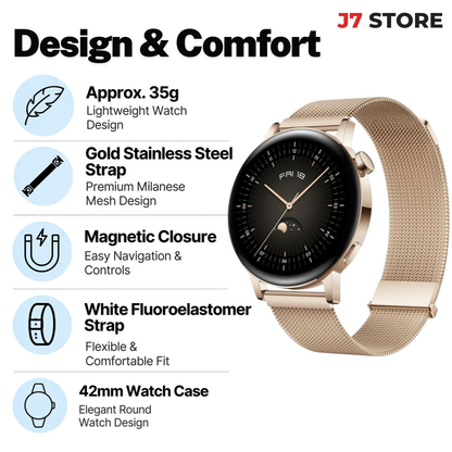 Huawei Smartwatch GT 3 Gold 42mm