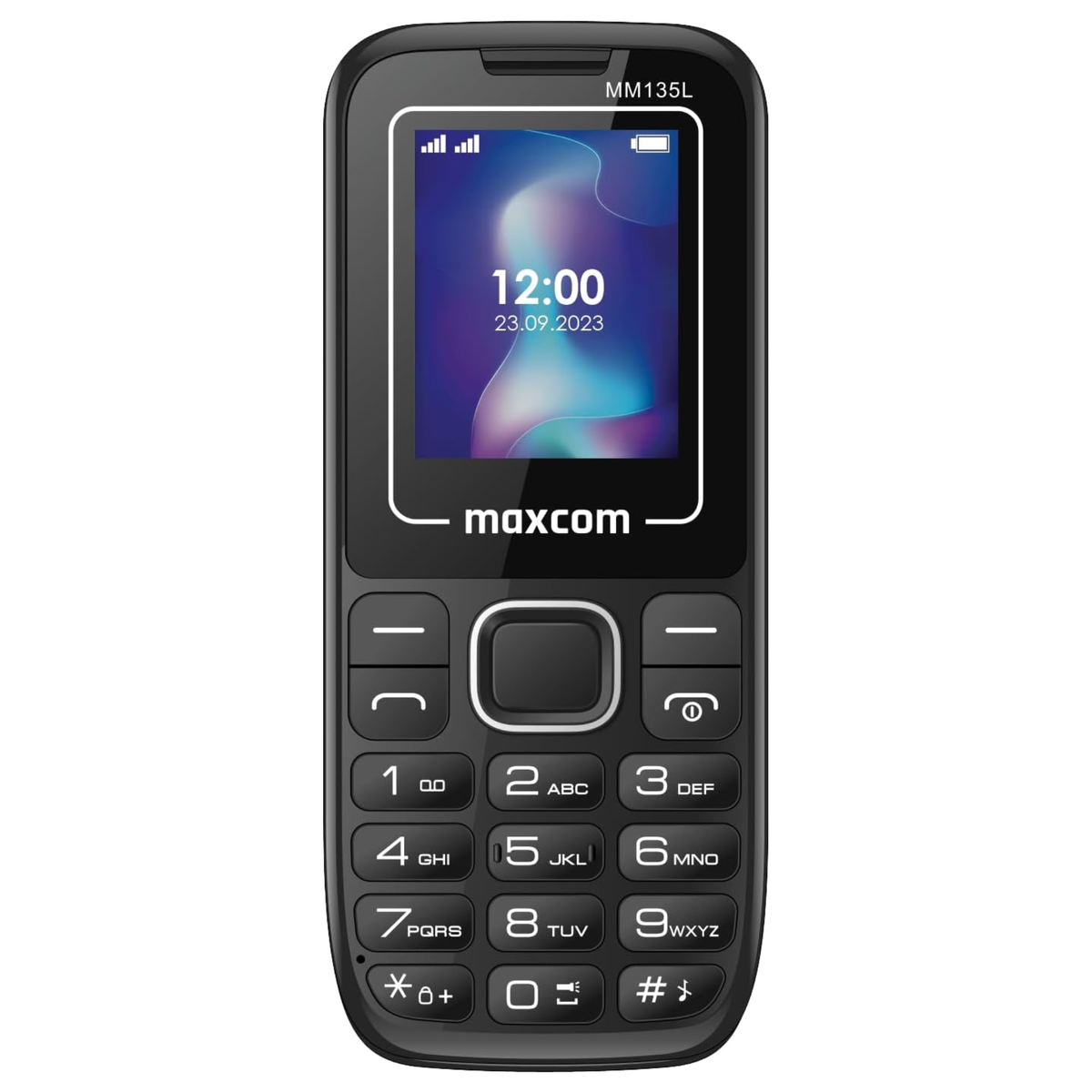 Maxcom MM135 2G Dual SIM Unlocked Basic Mobile Feature Phone Blue Black