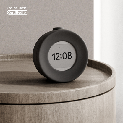 Mudita Harmony 2 Alarm Clock Charcoal Black
