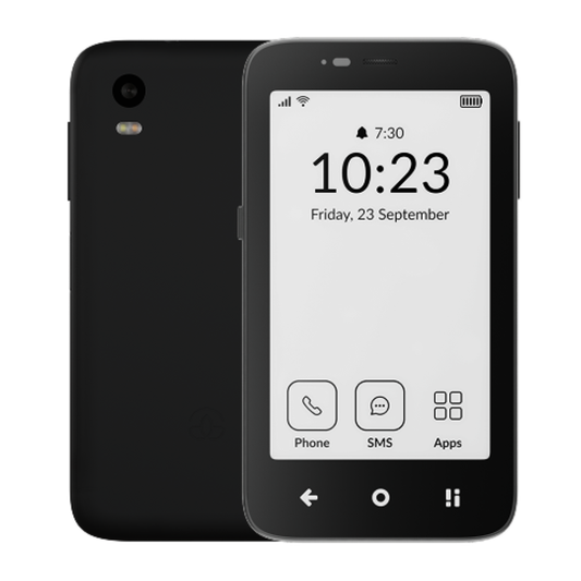 Mudita Kompakt 4G Minimalist E-Ink Mobile Phone Charcoal Black 32GB