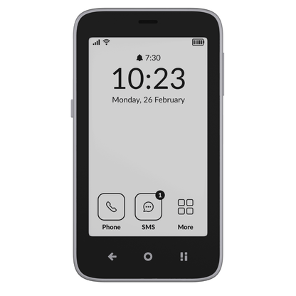 Mudita Kompakt 4G Minimalist E-Ink Mobile Phone Pebble Grey 32GB