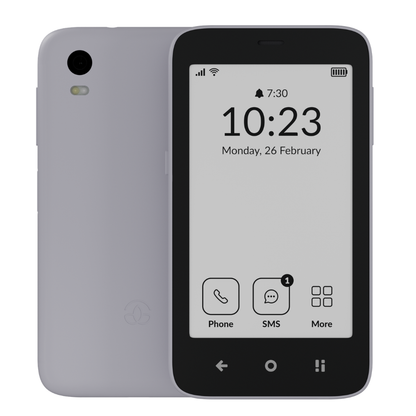 Mudita Kompakt 4G Minimalist E-Ink Mobile Phone Pebble Grey 32GB