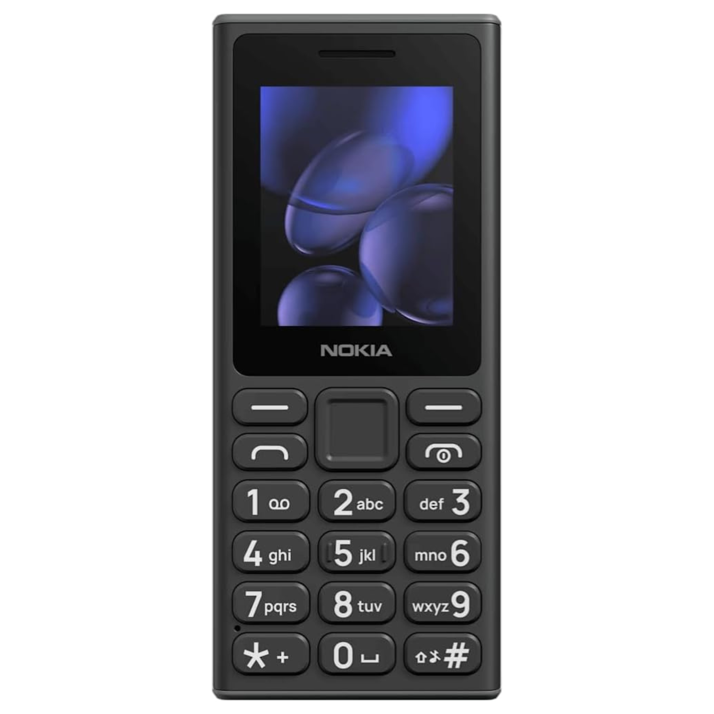 Nokia 105 2025 2G Basic Mobile Phone Black