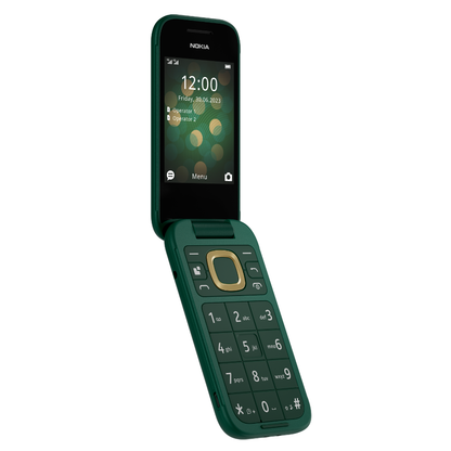 Nokia 2660 Green 4G Basic Flip Mobile Phone