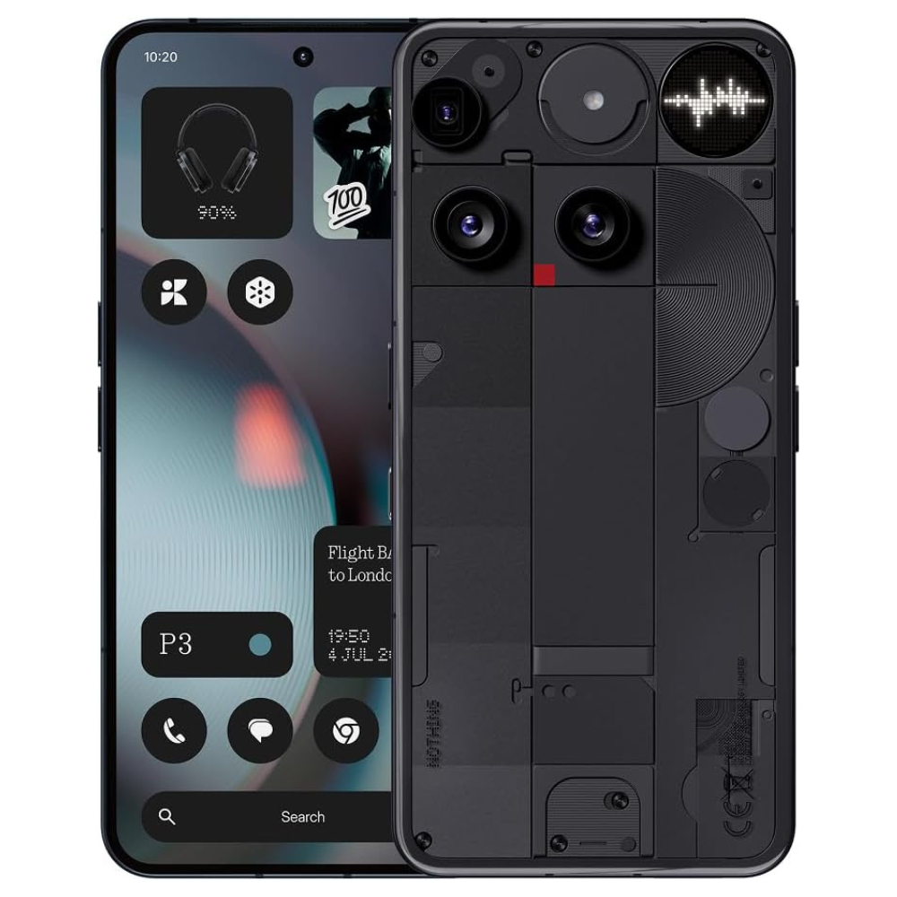 Nothing Phone 3 5G Android Smartphone Black 256GB