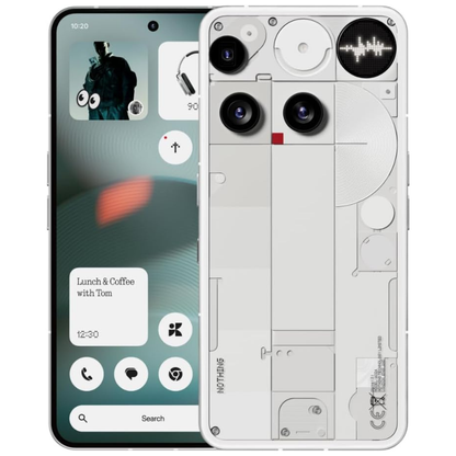 Nothing Phone 3 5G Android Smartphone White 256GB