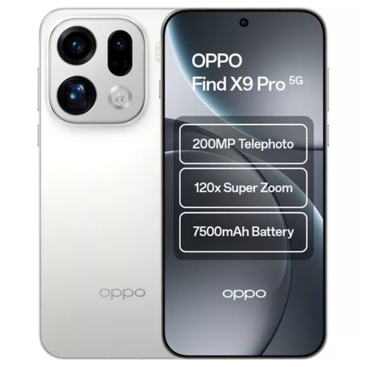 Oppo Find X9 Pro Smartphone White 512GB