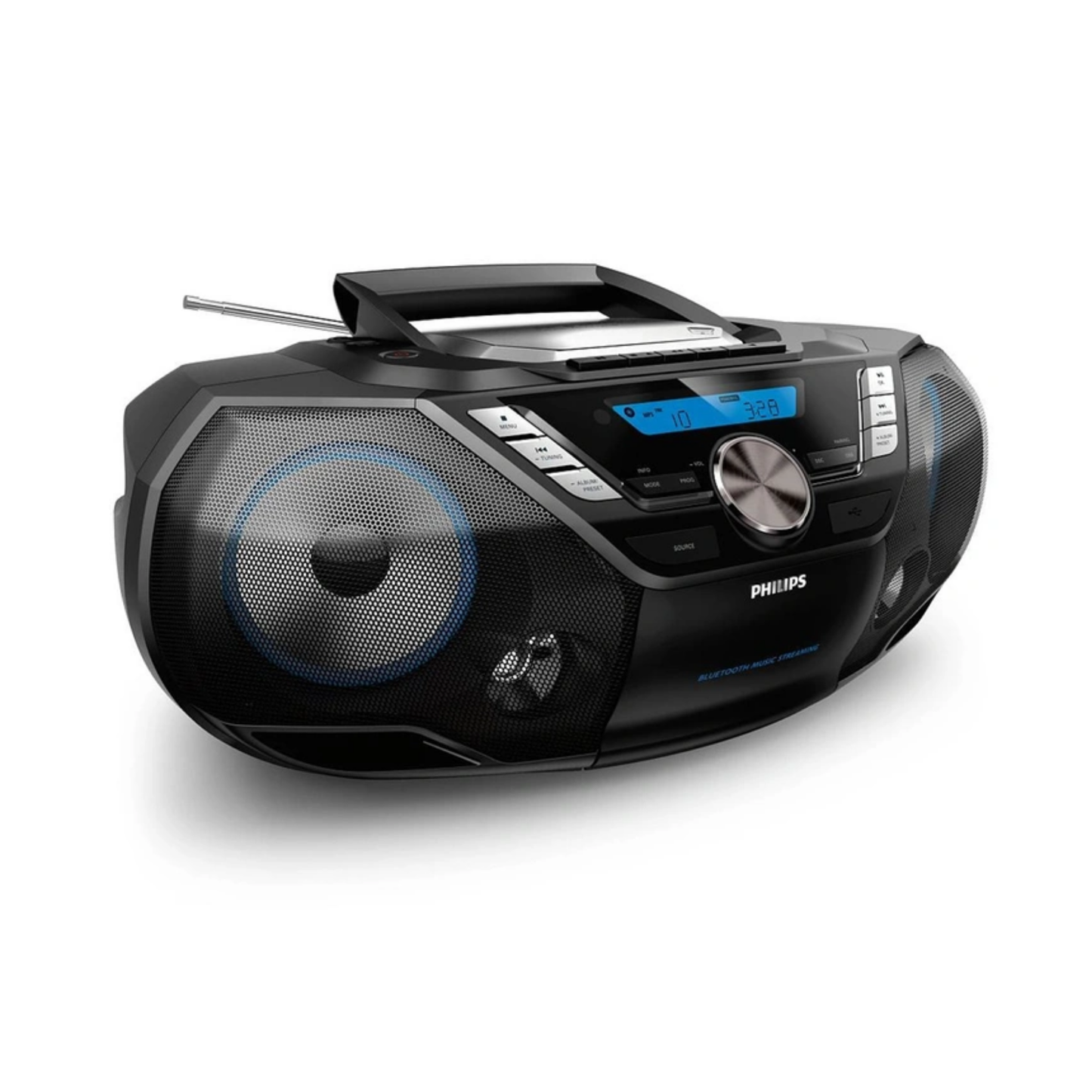Phillips AZB798T-12 All-in-One CD Soundmachine Portable Sound System