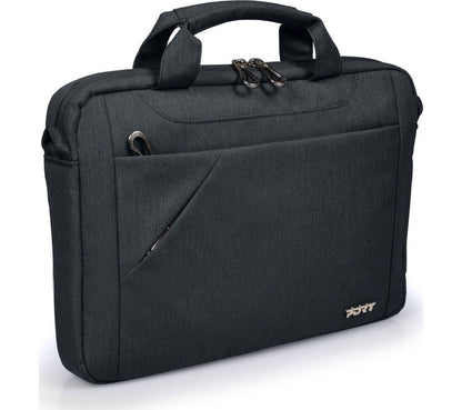 Port Designs Sydney Top Loader Black Laptop Travel Bag 13/14inch