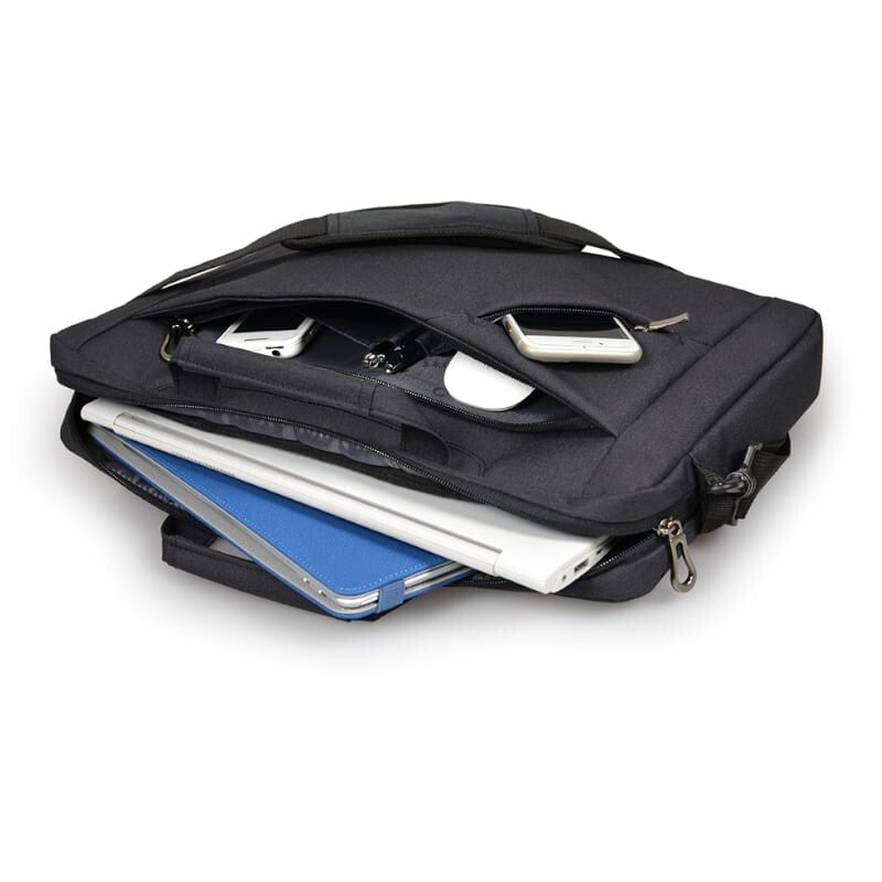 Port Designs Sydney Top Loader Black Laptop Travel Bag 13/14inch