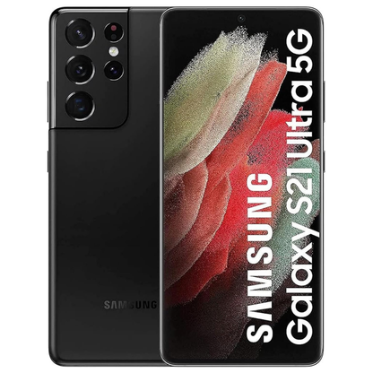 Samsung Galaxy S21 Ultra 5G Android Smartphone Phantom Black 128GB