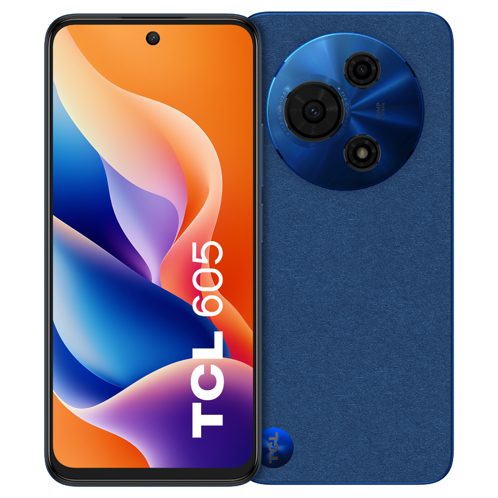 TCL 605 4G Android Smartphone Blue 128GB