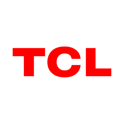 Red 'TCL' logo on a white background