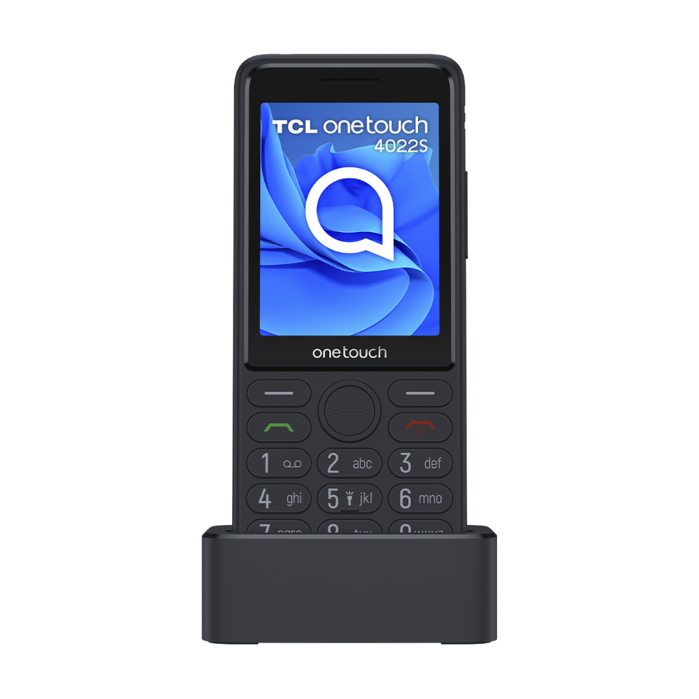 TCL Onetouch 4022S 2G Basic Mobile Phone with Charging Cradle