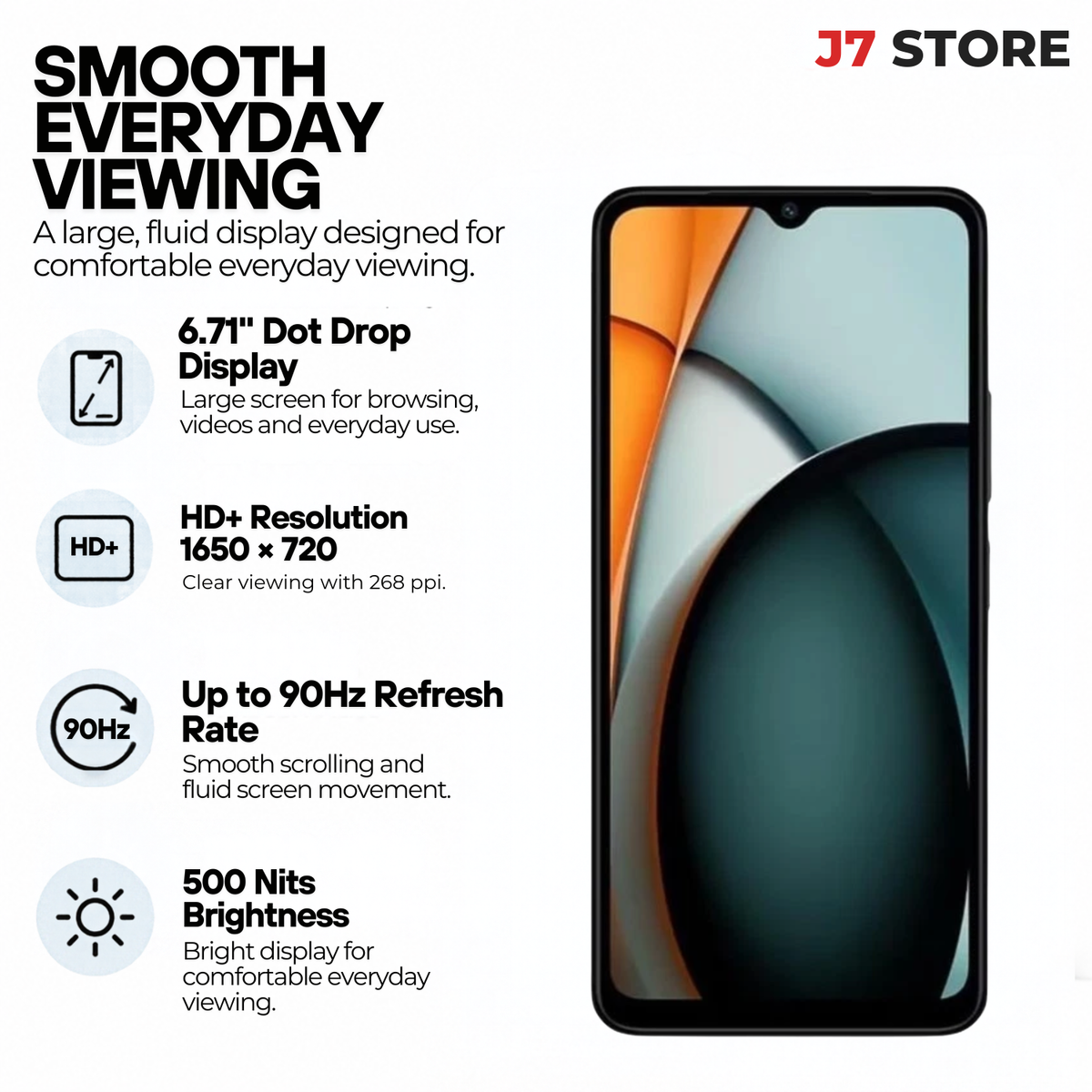 Xiaomi Redmi A3 4G Android Smartphone  Black 64gb